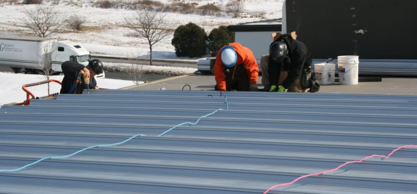 AJ standing seam metal roofing