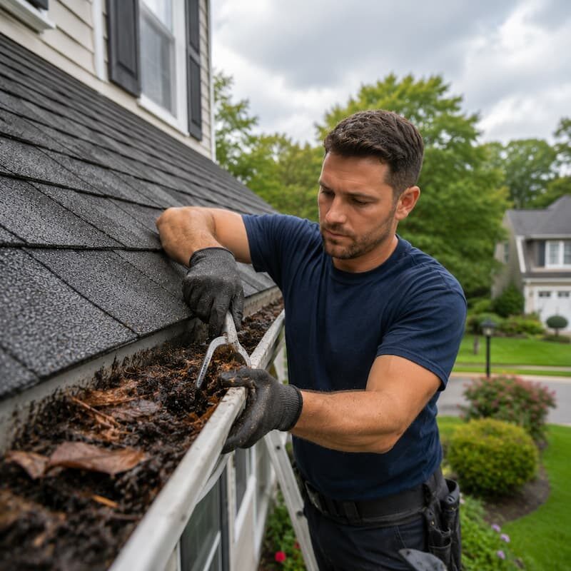 gutter cleaning